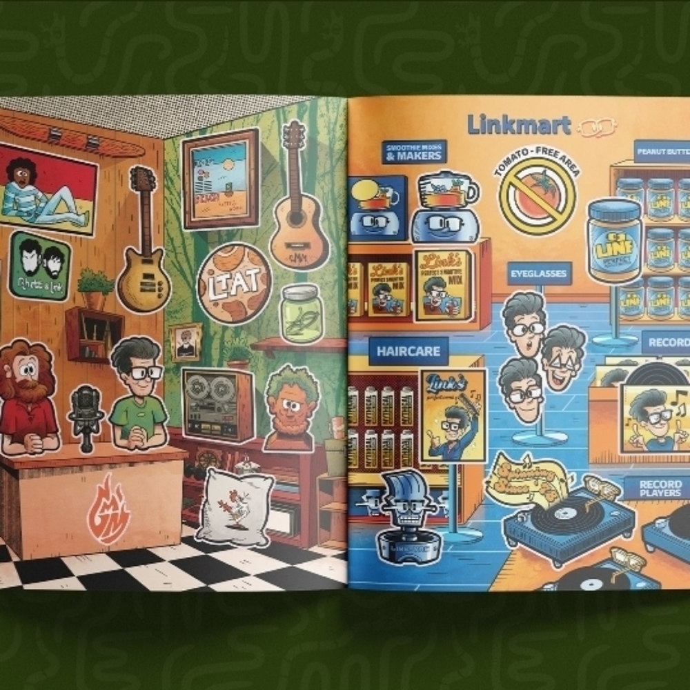 Mythical Sticker Book                        Mythical Society Quarterly Item